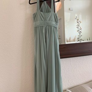 Birdie Grey Bridesmaids dress in sage